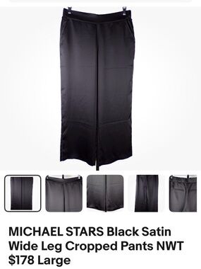 Micheal stars satin pants